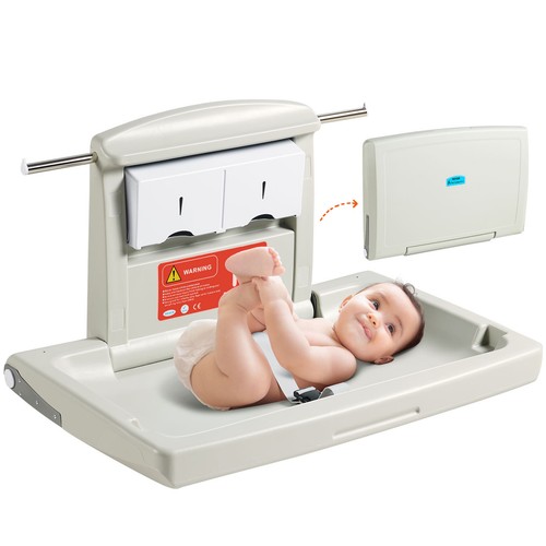Wall mounted baby changing - baby,