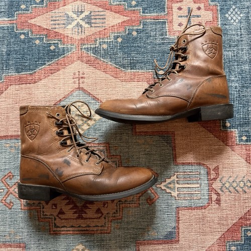 Ariat brown leather heritage - brown,
