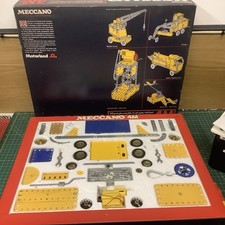Meccano Motorised Set 4M 1975 in Original Box With Manual