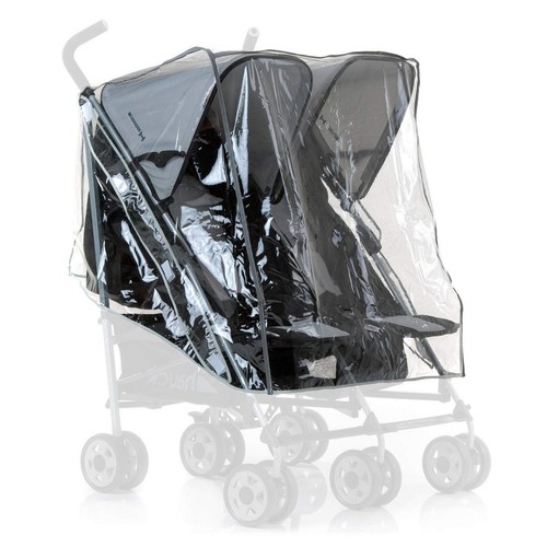Hauck twin stroller raincover - hauck,
