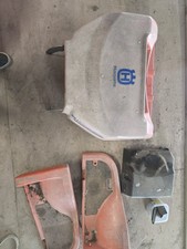 husqvarna rider 15 bonnet plastic set ride on lawn mower front out deck