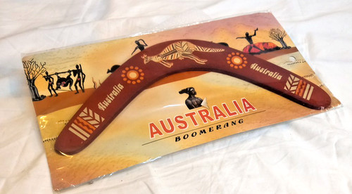 Australian returning boomerang - returning,