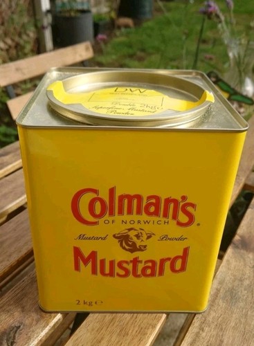 Colman mustard tin - colman's,