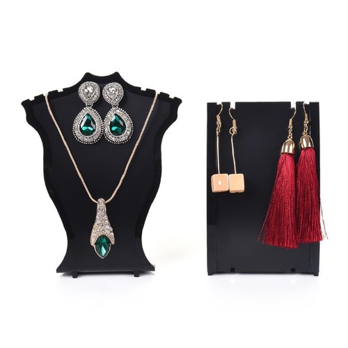 Vintage bust jewelry necklace - vintage,