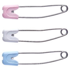 Nappy Safety Pins with Safety