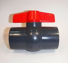 Ball Valve 3/4" IMPERIAL size fits pipe with a true 26.7 mm OD (solvent weld)