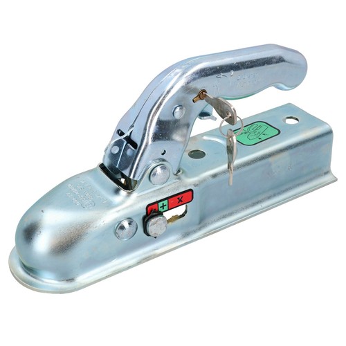Pressed steel unbraked trailer - steel,
