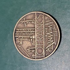 10 Francs France , Coin , 1977