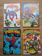 4x vintage UK Spiderman