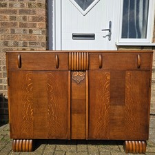 1930s Art Deco Mahogany Unilaw