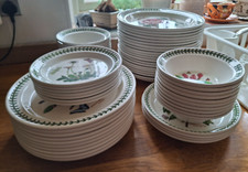 Vintage Portmeirion Botanic Garden - Side Plates 18.5cm Diameter