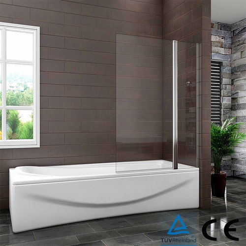 Glass bath screen 1000x1400mm - glass,