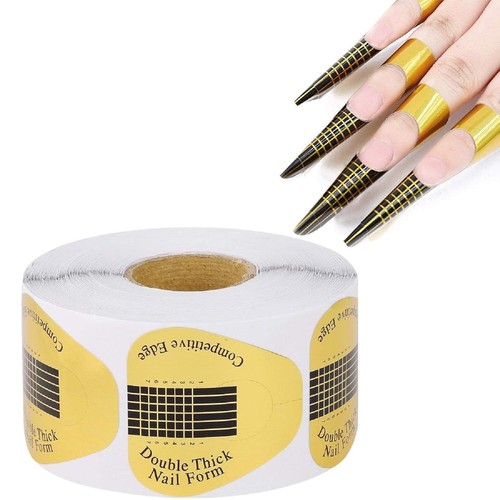 500 gold nail - forms, thick