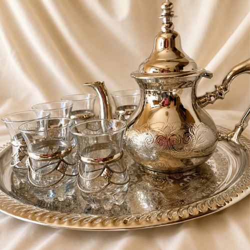 Moroccan handmade tea - moroccan, with