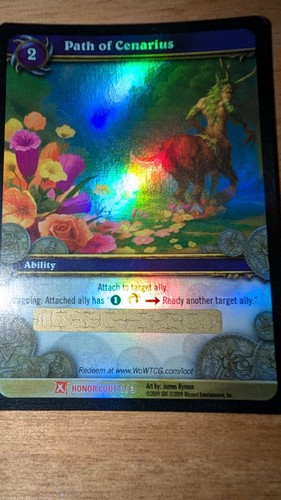 Wow tcg path cenarius - path,