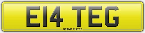 E14 teg number - number, elated