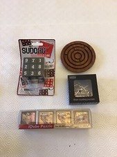 4 x Brain Busting Puzzles -