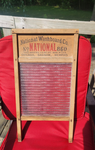 Vintage national washboard - vintage,