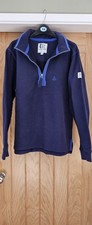 Pre Owned LAZY JACKS Sweatshirt in navy.  UK S, Would Fit Med.
