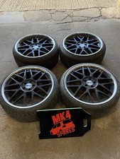 Wci BL9 19” Alloys Wheels 5x100 Vw Golf Mk4 Bora Leon Auto TT A3 A1 BBS Rotiform