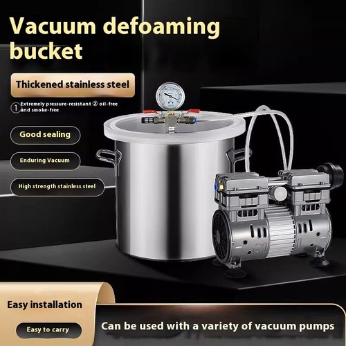 Vacuum degassing chamber kit - degassing,