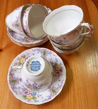 Colclough Bone China Floral 6