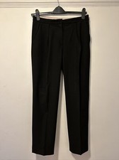 See By Chloe Black Twill Smart Tapered Leg Trousers