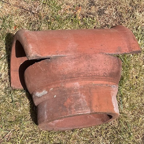 Chimney pot rain cowl anti - chimney,