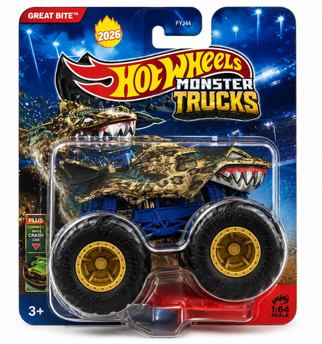 Hot wheels monster trucks - hot,