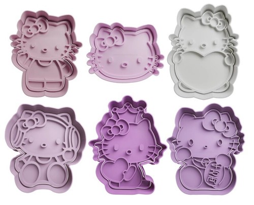 Hello kitty cookie cutters - hello, +