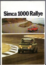 Simca 1000 Rallye 1 & Rallye 2