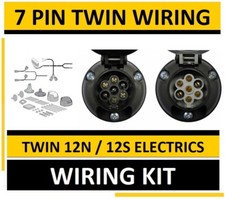 Twin 7 Pin 12N/12S Towbar