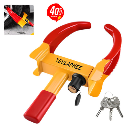 Heavy duty wheel clamp lock - clamp,