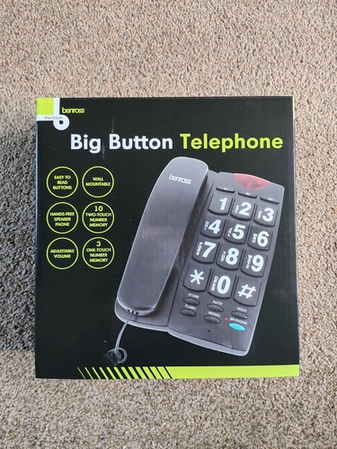 Benross big button black - big,