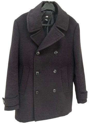 Black coat duster - coat,
