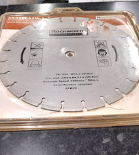 SEGMENTED DIAMOND STONE CUTTING DISC 355X8X3.2X25.4MM ROCKWORTH AR34PCSAW-A
