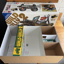 Tamiya Wild Willy 2 1/10th Scale RC Car EMPTY BOX RARE