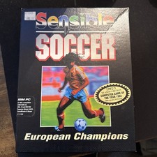 Sensible Soccer - big box PC