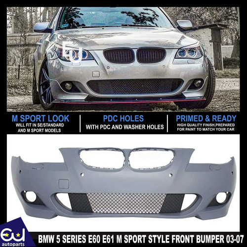 Sport style front bumper - sport,