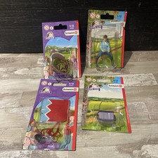 Schleich 4x Horse Accessory Sets (42163) (42490) (42459) (42283) Horse Club 