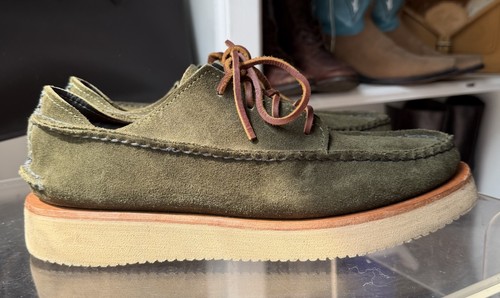 Yuketen mens green - green, suede