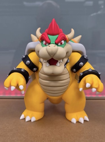 Bowser inspired figure toy - inspired,