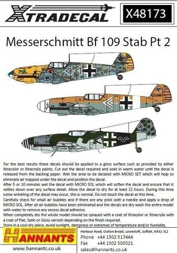 Xtradecal x48173 messerschmitt - xtradecal,
