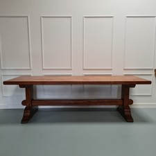 Huge Oak Monastery  Refectory Dining Table C1880 FREE DELIVERY ENGLAND/WALES