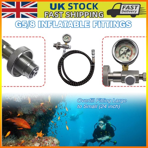 Diving bottle fitting gauge - bottle,