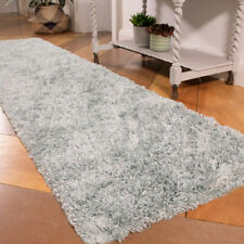 Duck Egg Blue Shaggy Rug Small Large Dense 4.5cm Deep Living Room Rug Runner Rug