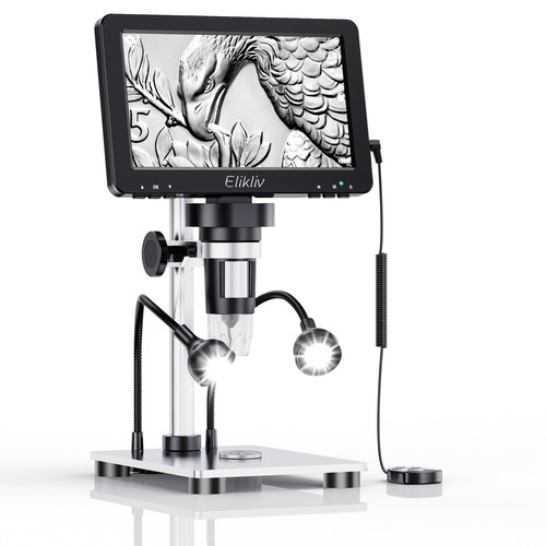 Lcd microscope 1200x - 7", 1080p