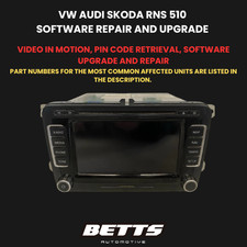 VW AUDI SKODA RNS510 Software