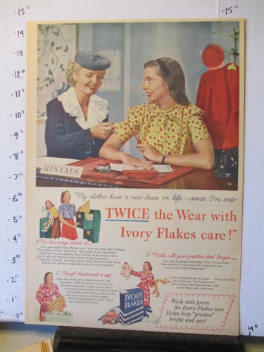 Newspaper 1944 ivory soap - ad,