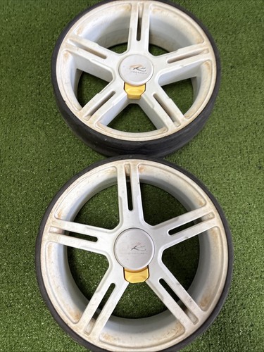Powakaddy rear wheels white - fw,